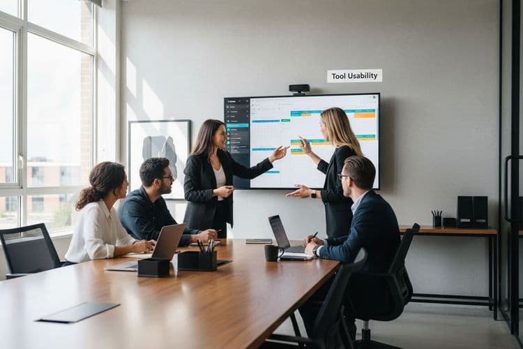 Understanding the Role of Tool Usability in Scheduling